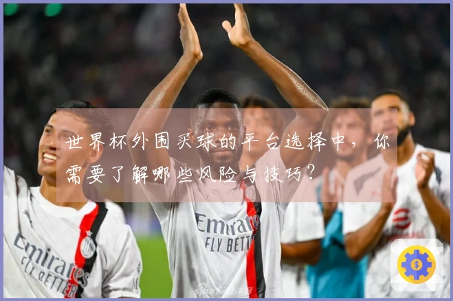 世界杯外围买球的平台选择中，你需要了解哪些风险与技巧？